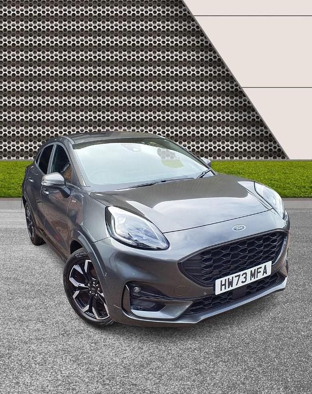 Grey Used 2023 Ford Puma Gen-E ST-Line X SUV | £14,495 (Super price) - Image 1/4
