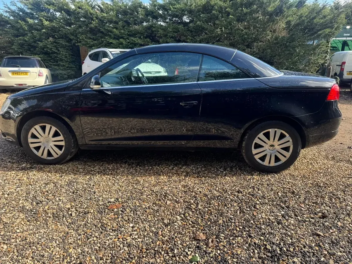 Used VW Eos 2008 Black Cabriolet