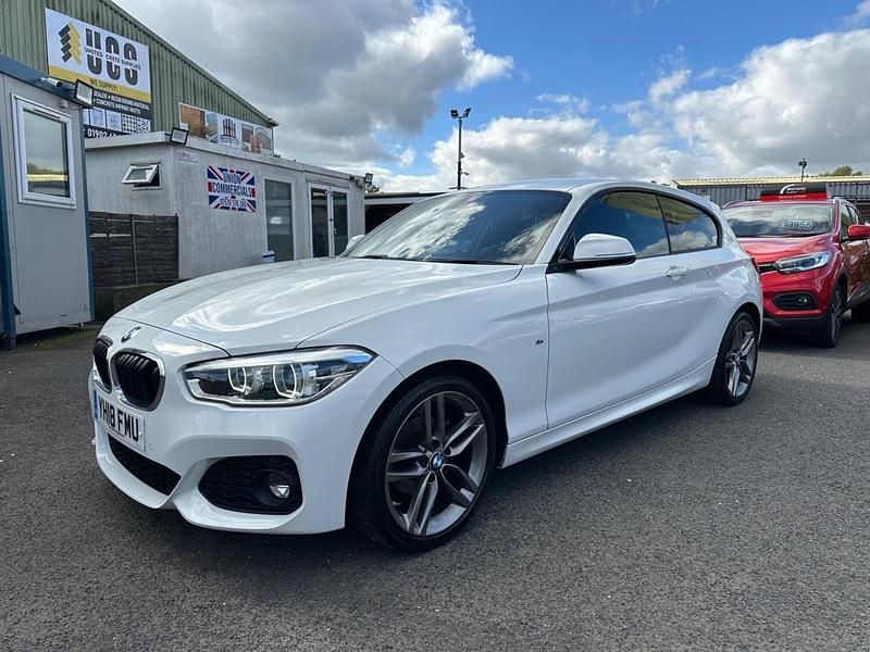 White Used 2018 BMW 118 M Sport Hatchback | £7,495 (Fair price) - Image 1/4