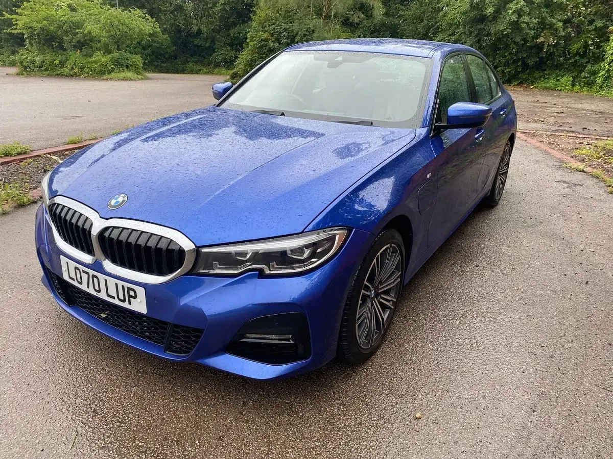 Used BMW 330e M Sport 2021 Blue Sedan