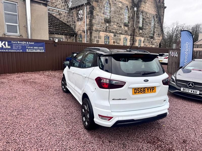 Used Ford Ecosport ST-Line 125 HP (91 kW) 2018 White SUV