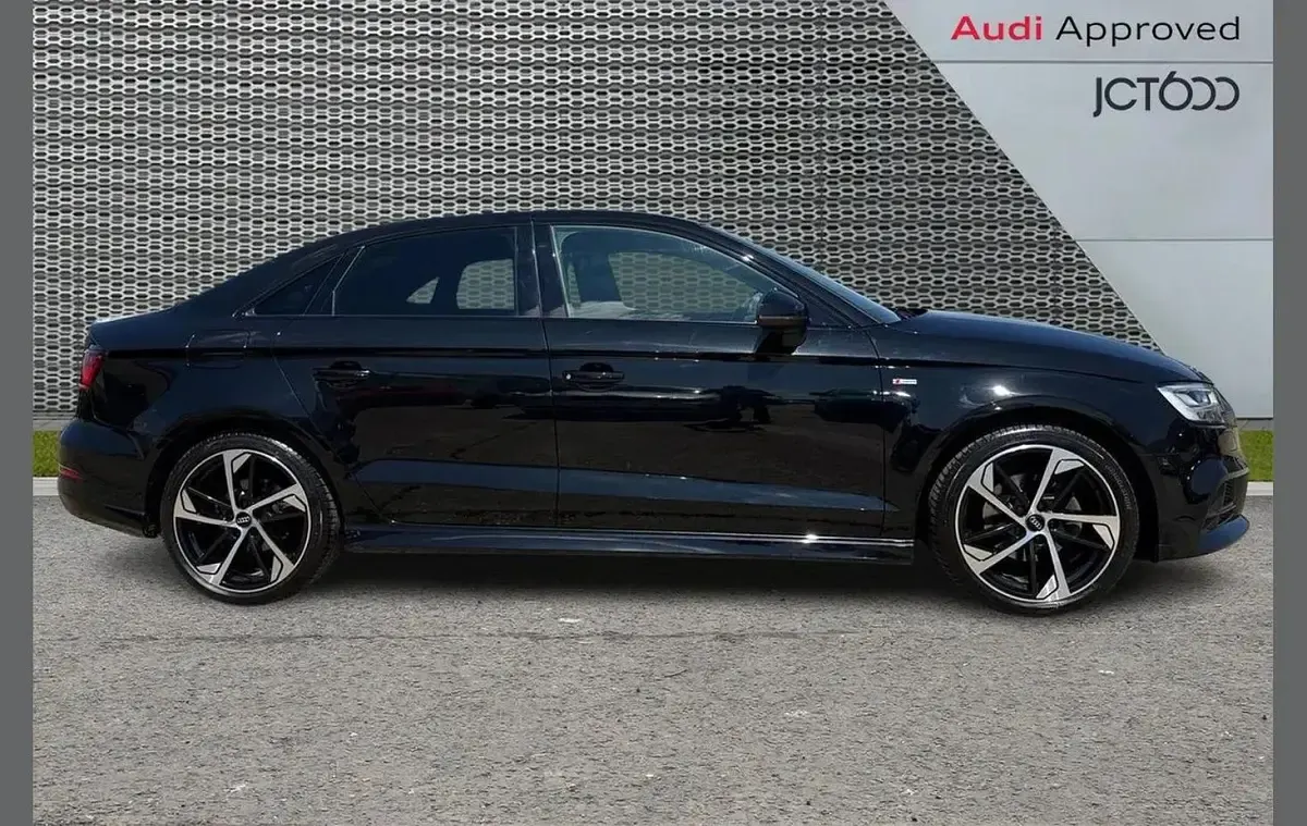 Used Audi A3 Black Edition 147 HP (108 kW) 2020 Black Sedan