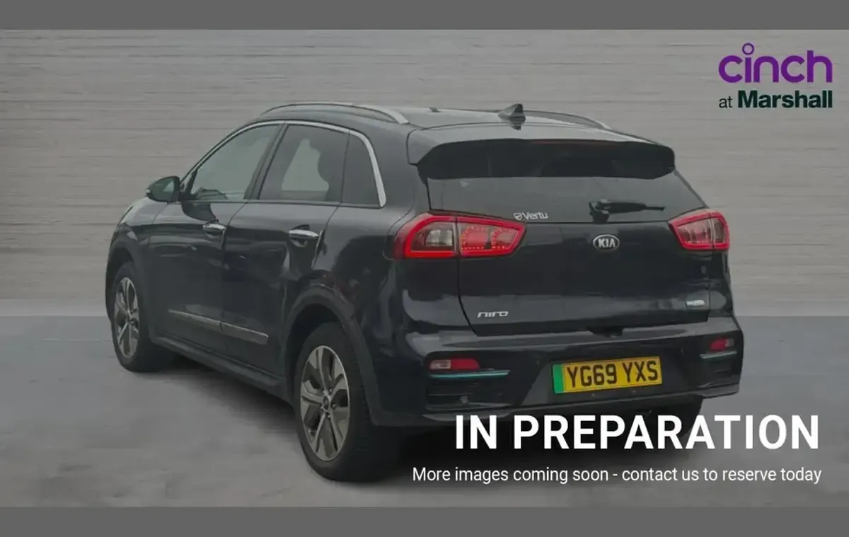 Used Kia e-Niro First Edition 150 kW (204 HP) 2019 Blue SUV