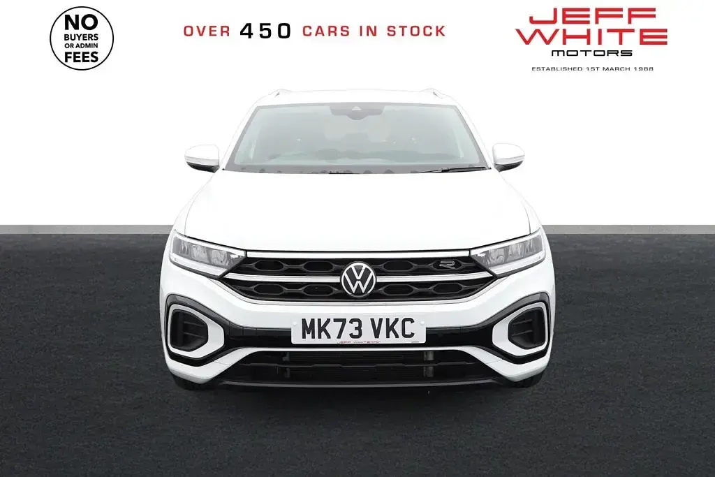 Used VW T-Roc R-line 150 HP (110 kW) 2024 White SUV