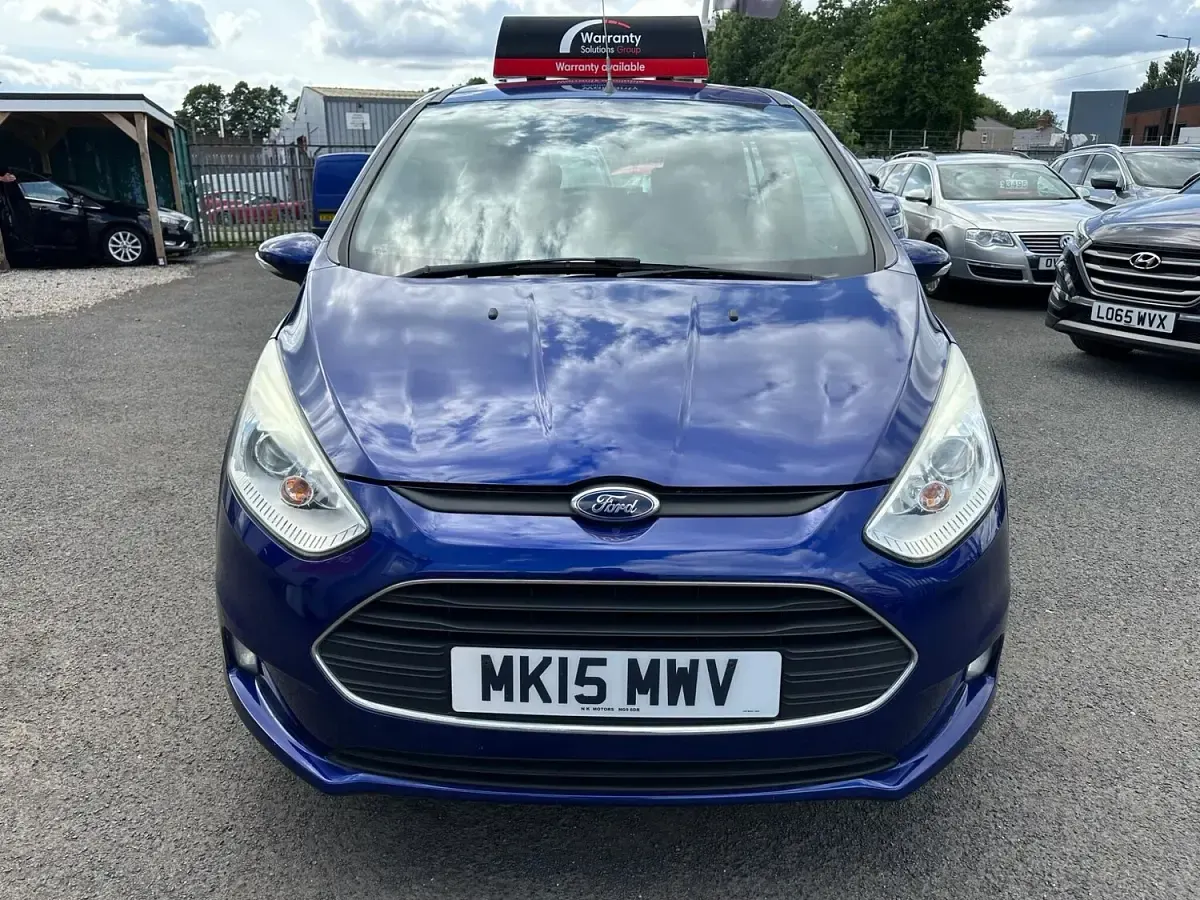 Used Ford B-MAX Zetec 2015 Blue MPV
