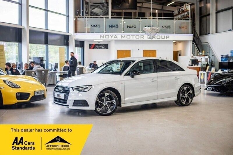 White Used 2020 Audi A3 Black Edition Sedan | £17,999 (Super price) - Image 1/1