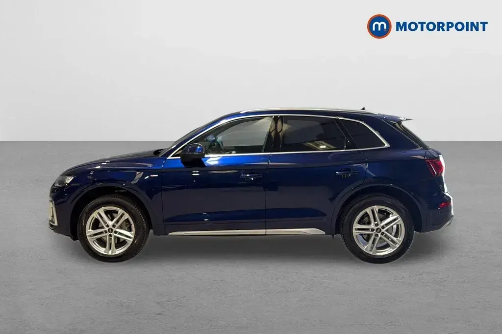 Second-hand Audi Q5 S-Line 204 CP (150 kW) 2023 Albastru SUV