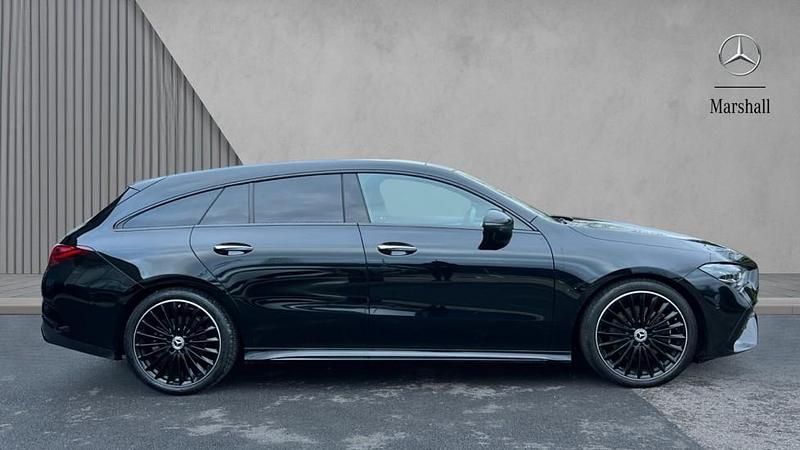 Used Mercedes CLA220 AMG Line Premium Plus 190 HP (139 kW) 2024 Cosmos black metallic Sedan