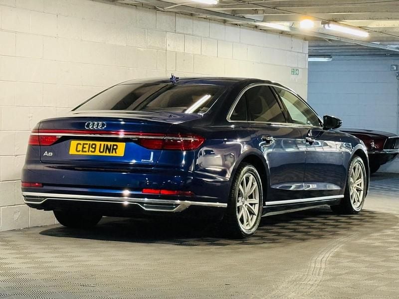 Used Audi A8 Advanced 2019 Blue Sedan