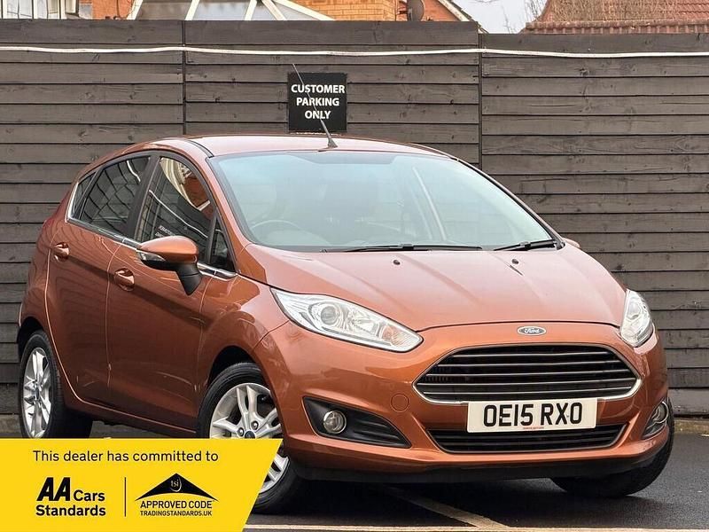 Used Ford Fiesta Zetec 2015 Brown Hatchback