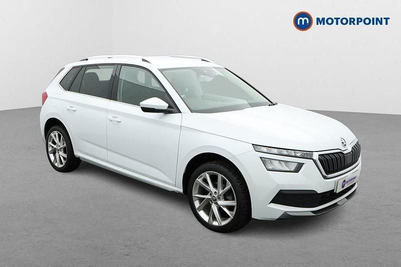 White Used 2022 Skoda Kamiq SE L Executive SUV | £18,449 (Fair price) - Image 1/4
