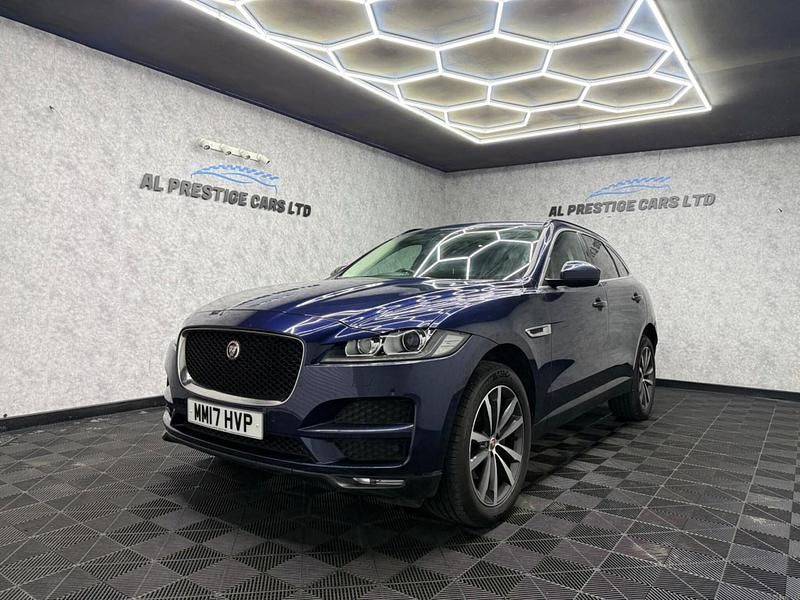 Used Jaguar F-Pace Portfolio 300 HP (220 kW) 2017 Blue SUV