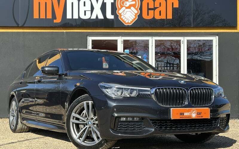 Grey Used 2018 BMW 740 M Sport Sedan | £23,995 (Good price) - Image 1/4