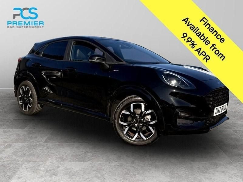 Black Used 2024 Ford Puma Gen-E ST-Line X Hatchback | £19,995 (A bit pricey) - Image 1/3