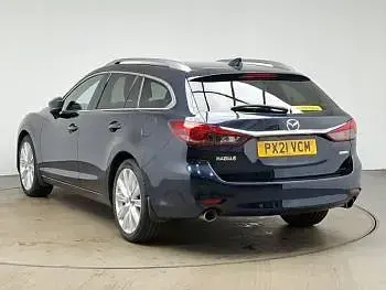 Used Mazda 6 Inclusive 194 HP (142 kW) 2021 Blue Estate
