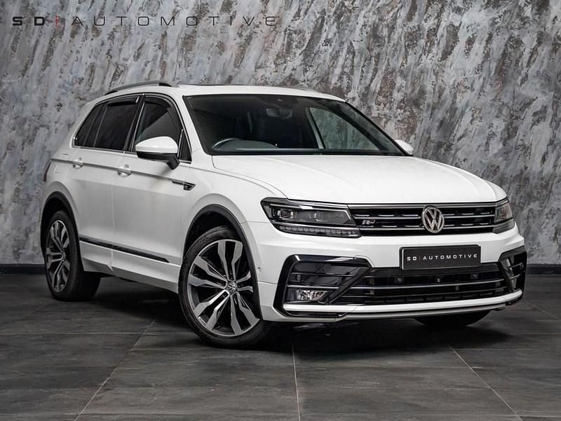 Used VW Tiguan R-line 150 HP (110 kW) 2019 White SUV