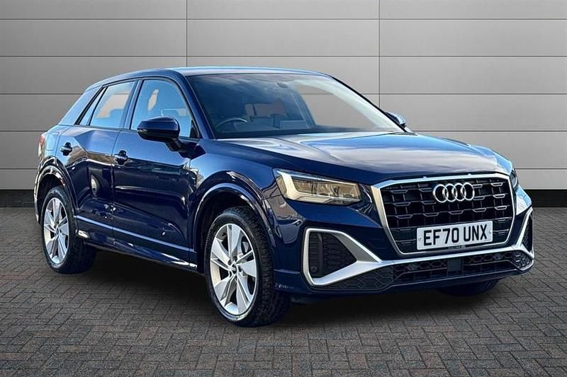 Used Audi Q2 S-Line 150 HP (110 kW) 2021 Blue SUV