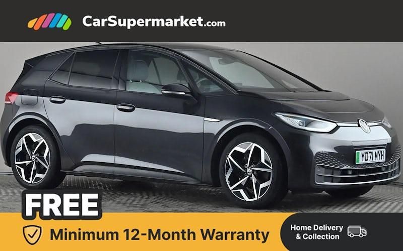 Used VW ID.3 Pro 150 kW (204 HP) 2021 Grey Hatchback