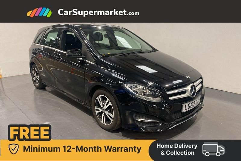 Black Used 2017 Mercedes B180 SE MPV | £10,697 (Fair price) - Image 1/4