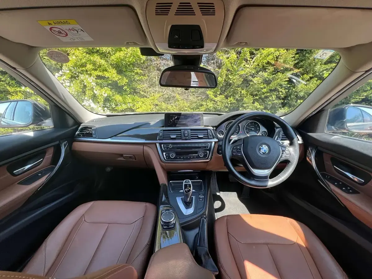 Used BMW 320 Luxury Line 2015 Brown Sedan