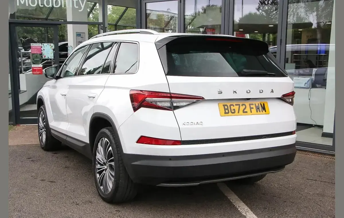 Used Skoda Kodiaq SE L Executive 150 HP (110 kW) 2022 White SUV