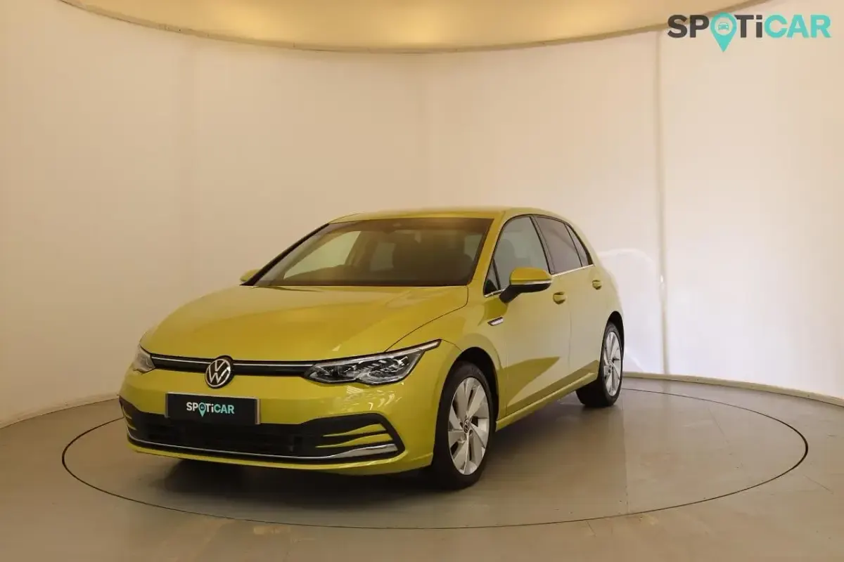 Used VW Golf VIII Style 148 HP (108 kW) 2020 Yellow Hatchback