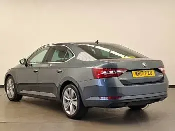 Used Skoda Superb SE L Executive 150 HP (110 kW) 2017 Grey Hatchback