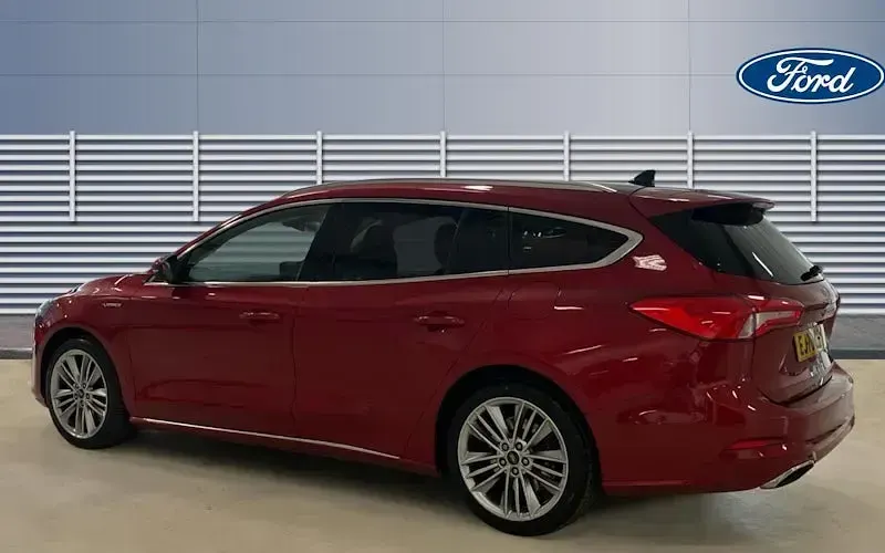 Used Ford Focus Vignale 155 HP (114 kW) 2020 Red Estate