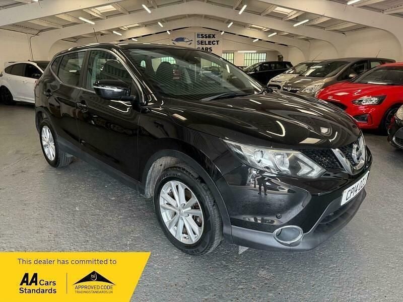 Black Used 2014 Nissan Qashqai Acenta SUV | £4,700 (Fair price) - Image 1/4