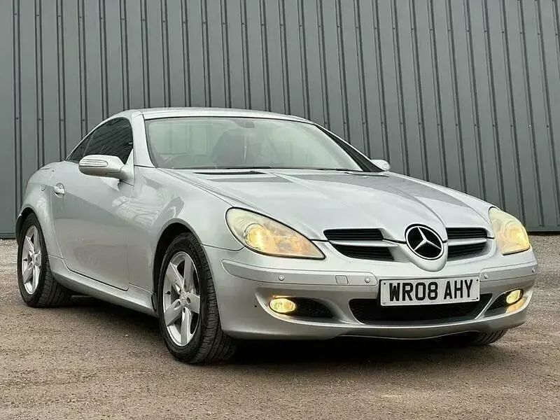 Begagnad Mercedes SLK280 2008 Silver Cab