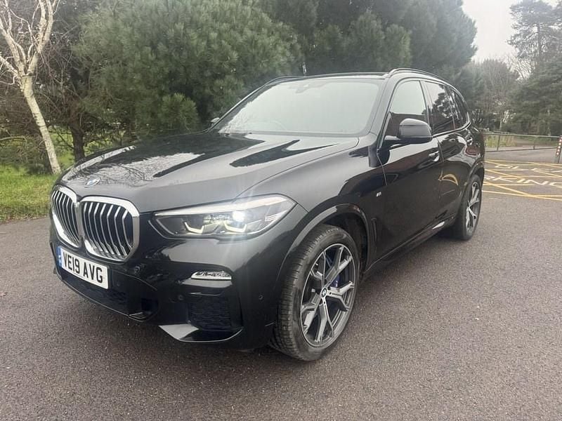 Black Used 2019 BMW X5 M Sport SUV | £30,945 (Good price) - Image 1/4