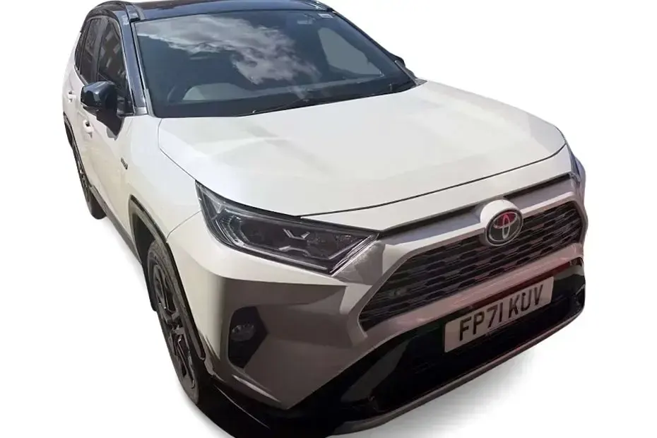 Used Toyota RAV4 Hybrid 218 HP (160 kW) 2022 White and black SUV