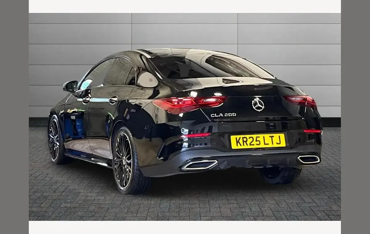 Used Mercedes CLA200 AMG Line Premium Plus 161 HP (118 kW) 2025 Black Coupe