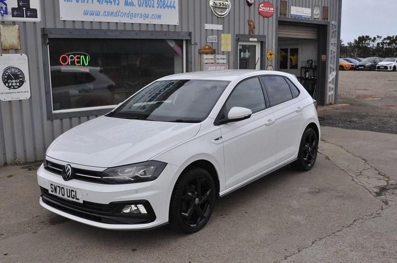 White Used 2021 VW Polo R-line Hatchback | £12,995 (Expensive) - Image 1/4