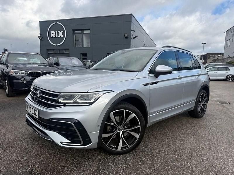 Used VW Tiguan R-line 150 HP (110 kW) 2020 Silver SUV
