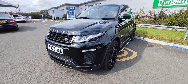 Black Used 2019 Land Rover Range Rover evoque HSE Dynamic Estate | £13,995 (Super price) - Image 1/4