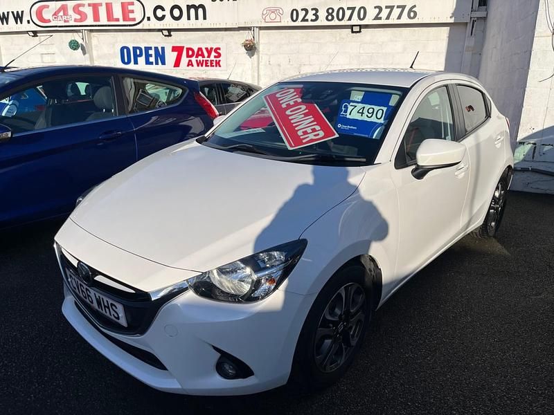 Used Mazda 2 Inclusive 2016 White Hatchback