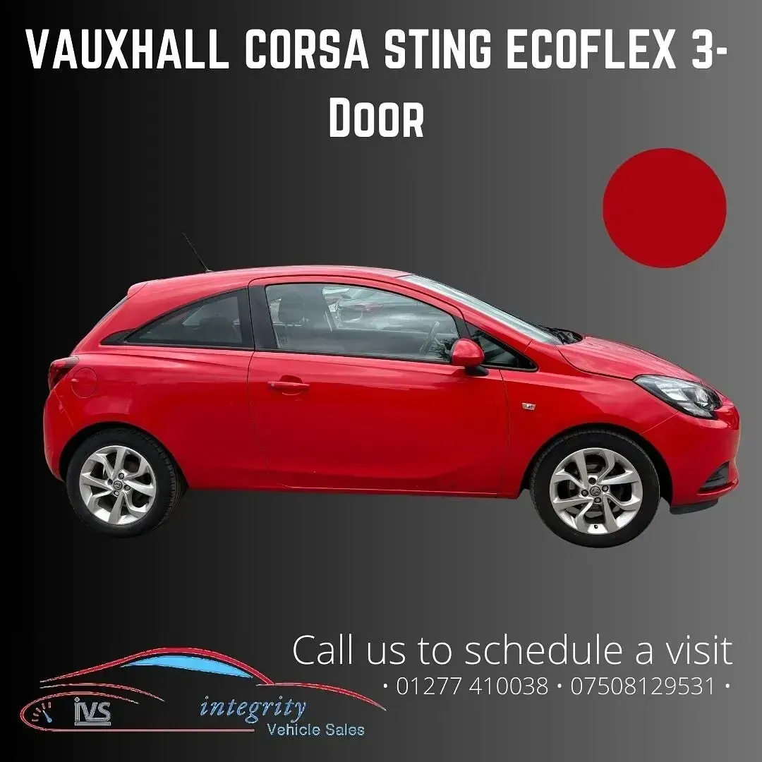 Used Vauxhall Corsa 2017 Red Hatchback