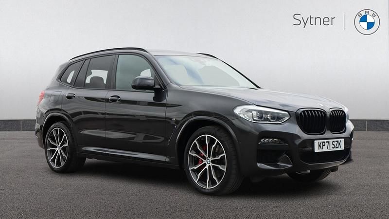 Grey Used 2021 BMW X3 M Sport SUV | £33,000 (Fair price) - Image 1/4