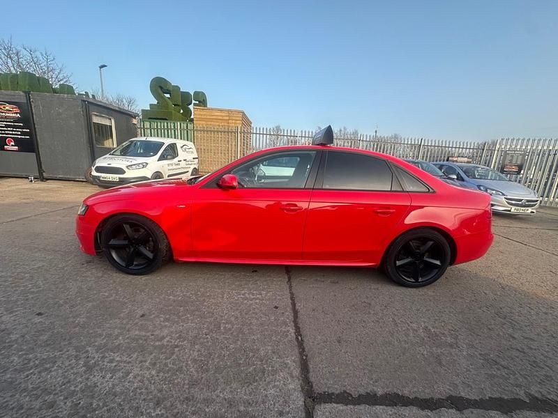 Used Audi A4 2011 Red Sedan