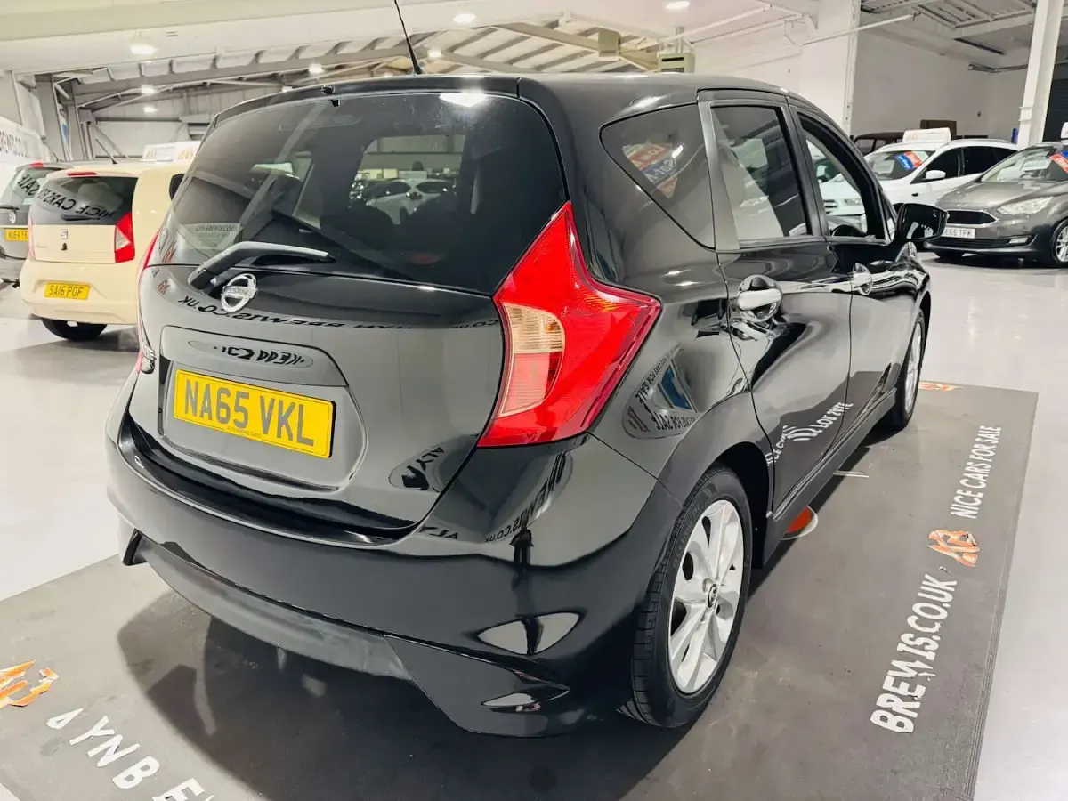 Used Nissan Note N-TEC 2015 Black Hatchback