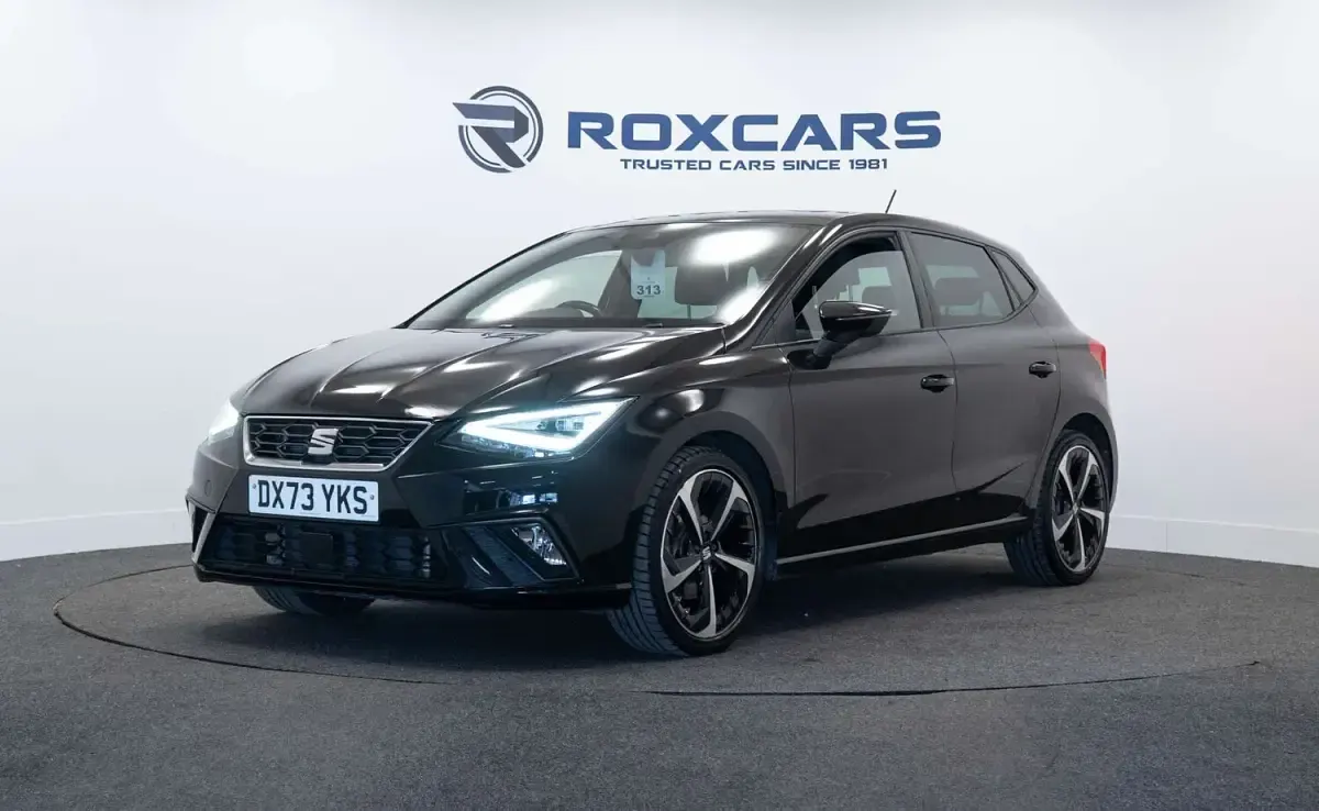 Used Seat Ibiza FR Sport 110 HP (80 kW) 2023 Black Hatchback