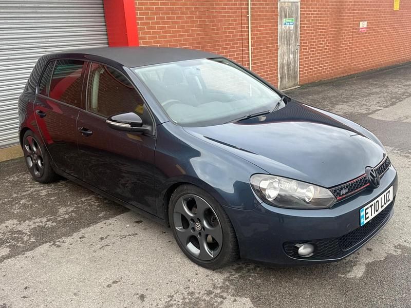 Used VW Golf VI GT 140 HP (102 kW) 2010 Blue Hatchback