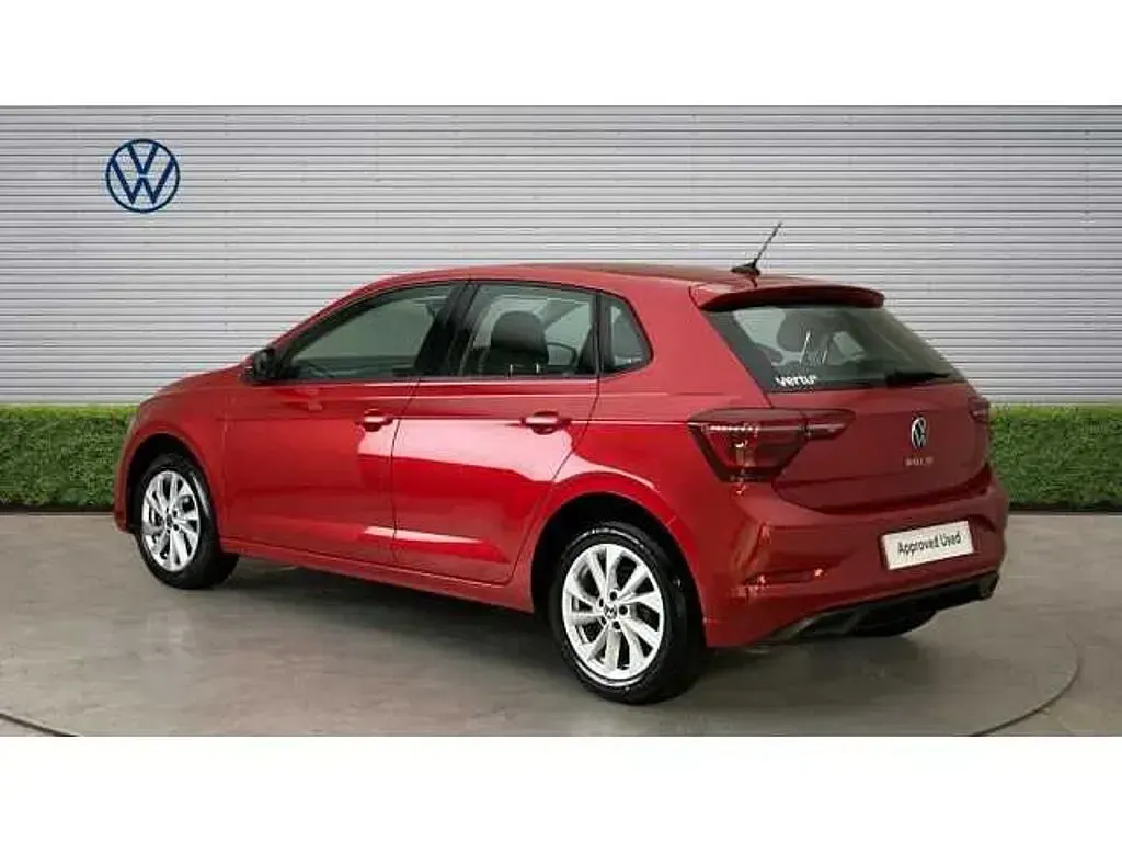 Used VW Polo Style 95 HP (69 kW) 2022 Red Hatchback