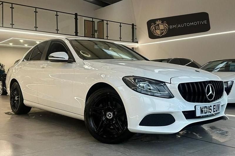 White Used 2016 Mercedes C220 SE Sedan | £7,495 (Good price) - Image 1/1