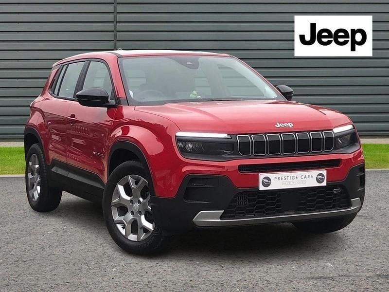 Red Used 2024 Jeep Avenger Altitude SUV | £15,999 (Good price) - Image 1/4
