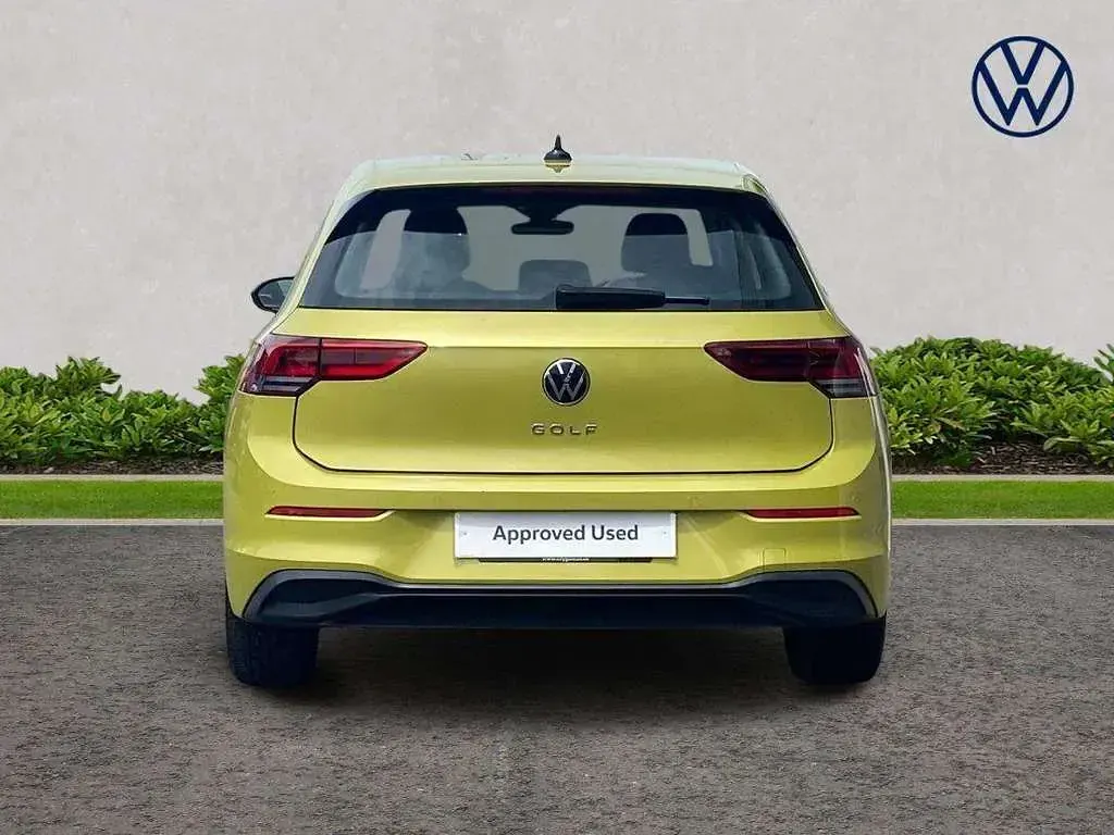 Used VW Golf VII Life 2020 Yellow Hatchback
