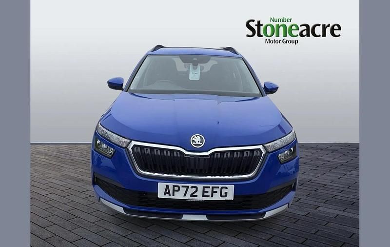 Used Skoda Kamiq SE 115 HP (84 kW) 2022 Blue SUV