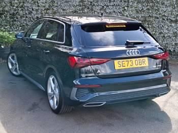 Used Audi A3 S-Line 150 HP (110 kW) 2023 Black Sedan