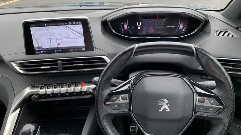 Black Used 2019 Peugeot 3008 GT-line SUV | £12,326 (Fair price) - Image 1/4